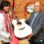 PM Dahal Congratulates Nepal Idol Winner Pariyar