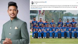 Sandeep Sends Love and Wishes Across Oceans: ‘Give Your Best Guys, Make Us Proud!’