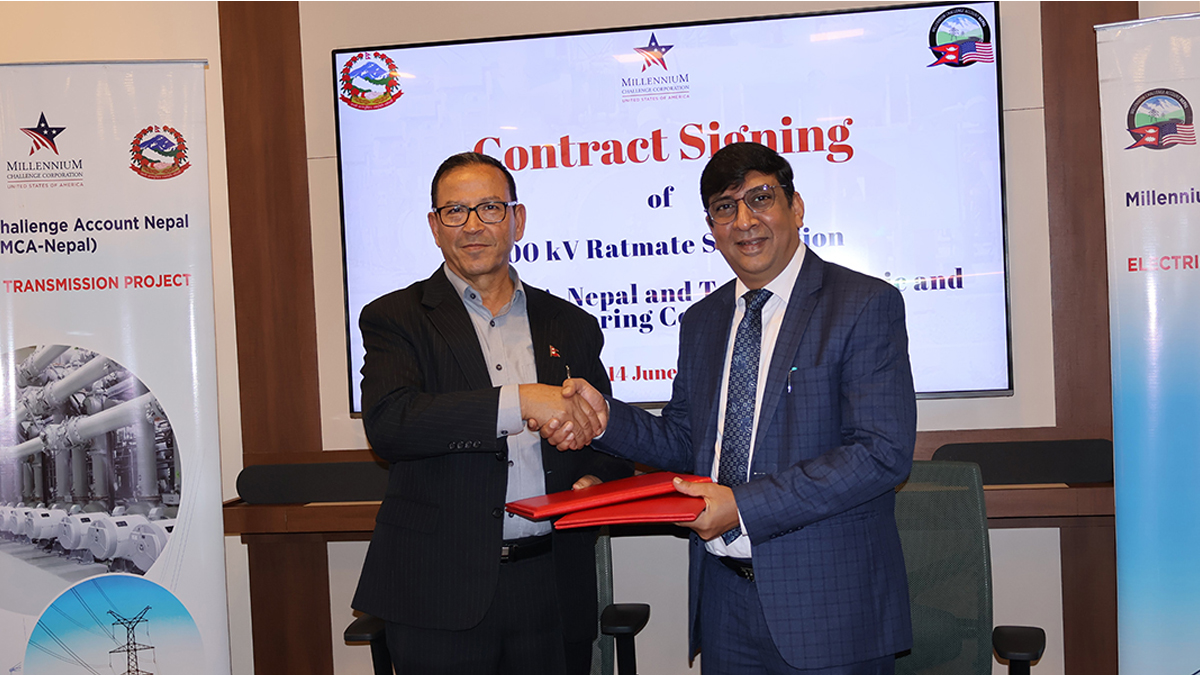 MCA Nepal Awards $51.6 Million Contract to Indian Firm for Ratmate Substation Construction