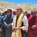 India Lays Foundation for Dormitory Building at Monastic School in Nepal