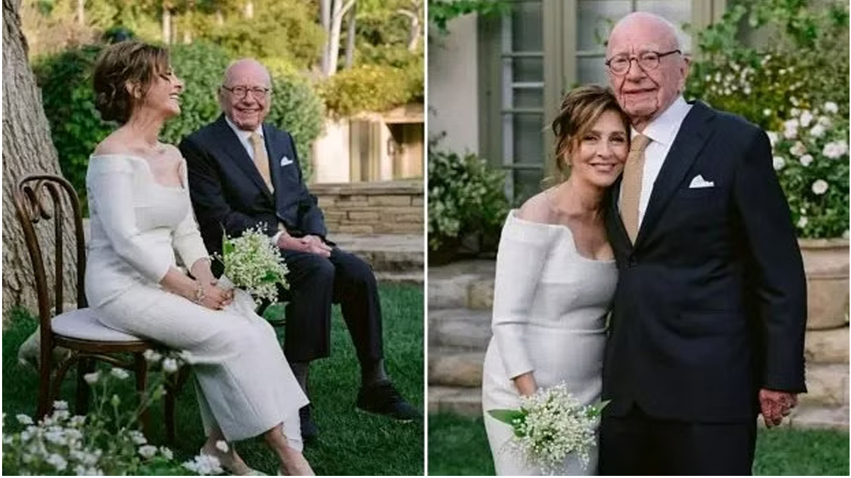 Media Mogul Rupert Murdoch Marries for the Fifth Time