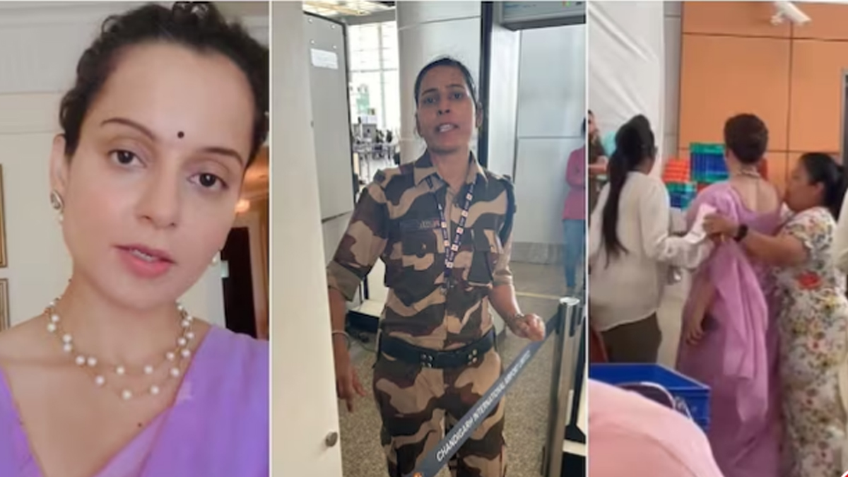 Kangana Ranaut Slapped by CISF Constable at Chandigarh Airport