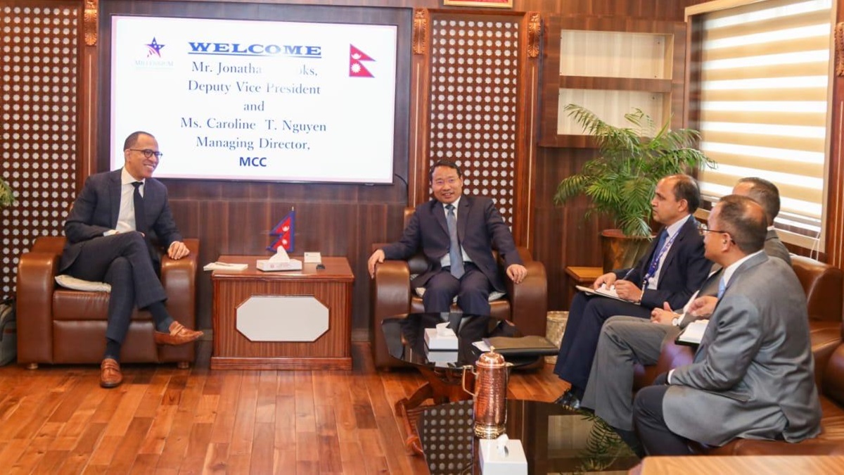 MCC delegation meets Finance Minister