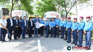 RBBL Provides Two Ambulances and Two Hearses to Nepal Police Hospital