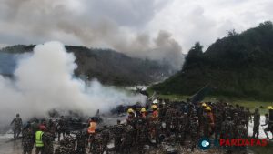 Saurya Air plane crashes in Kathmandu, 19 passengers on board
