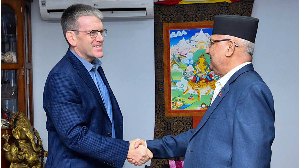 U.S. Ambassador Congratulates PM Oli