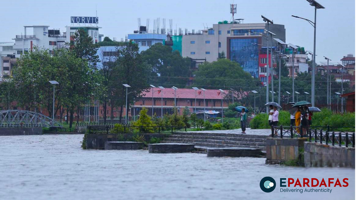 Partly to Mostly Cloudy Weather with Rain Expected Across Nepal