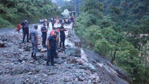 Two Buses with 65 Passengers Missing in Trishuli River