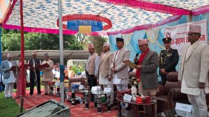 Chief Minister, seven ministers of Lumbini provincial government take oath