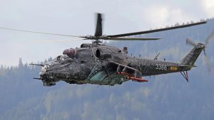 Mi-28 military helicopter crashes in Russia, crew dead