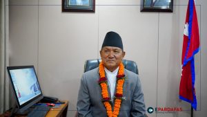 Communications Minister Gurung assumes office