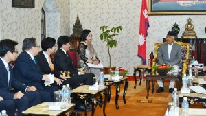 President Paudel urges Japanese to invest in Nepal