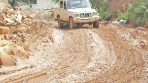 Bhanu road not yet completed in 33 years