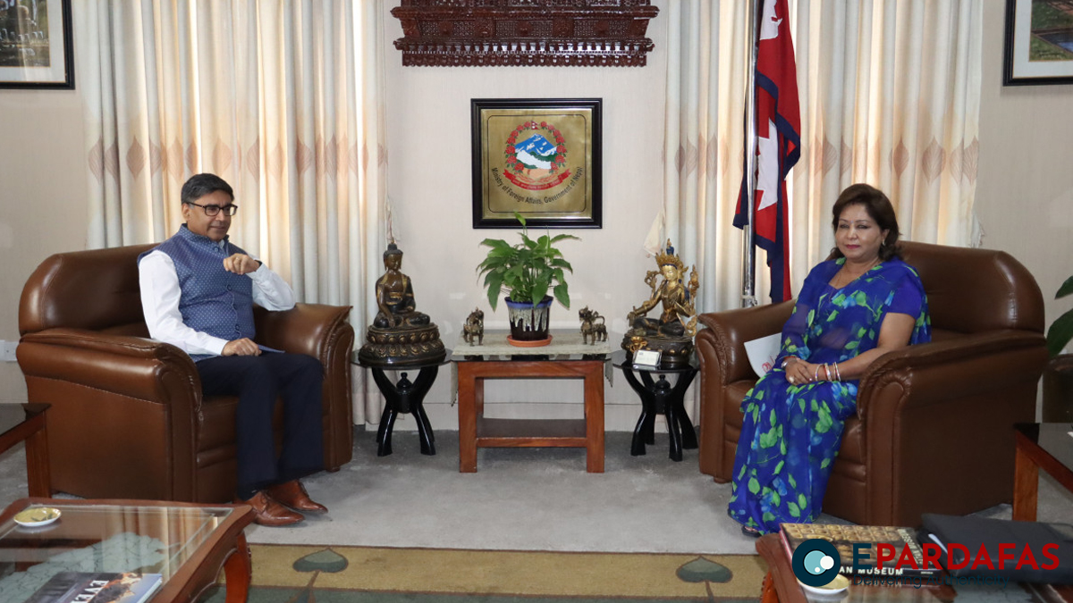 Indian Foreign Secretary Misri Meets Nepal’s Foreign Minister Deuba, Discusses Bilateral Cooperation