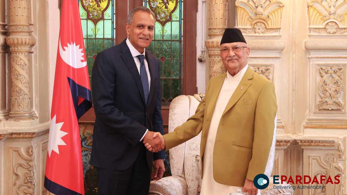 Prime Minister KP Sharma Oli Meets with US Deputy Secretary Richard R. Verma to Strengthen Bilateral Ties