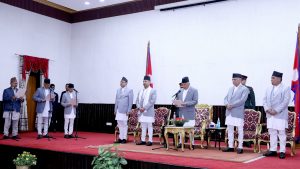 Newly Appointed Provincial Chiefs Sworn In Before President Ramchandra Paudel