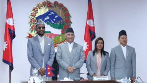 PM Oli Administers Oath to Newly-Appointed Ministers of State