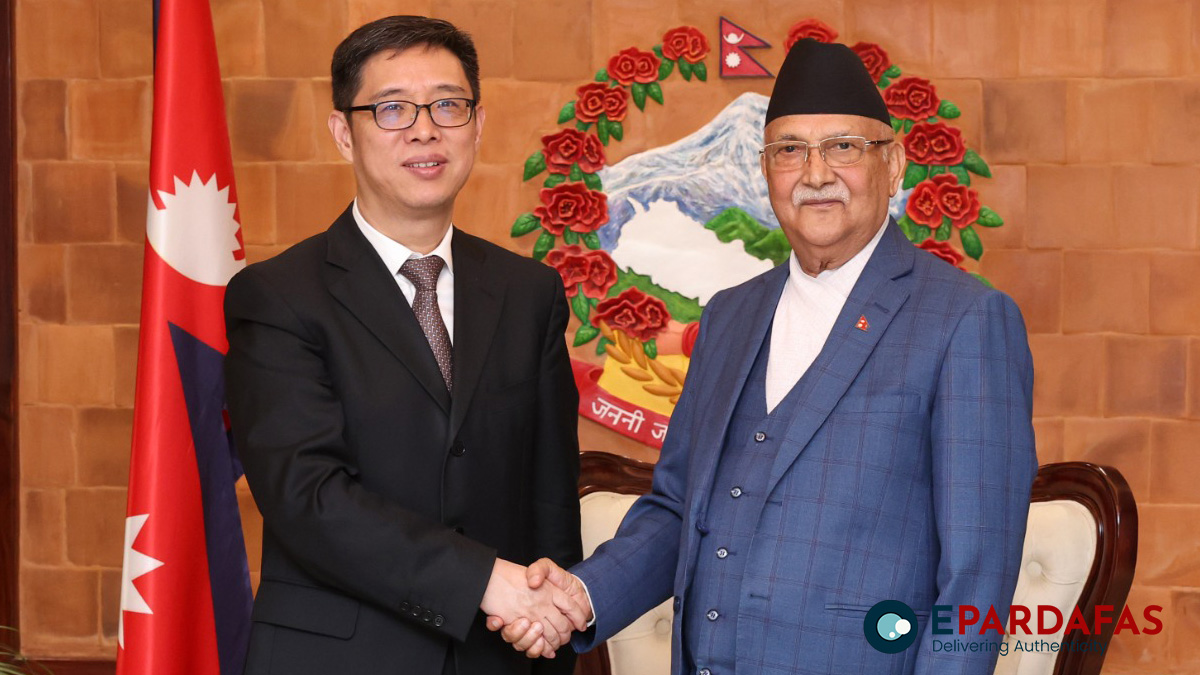 Chinese Vice-Chair Yang Weigun Meets Prime Minister KP Sharma Oli, Signs Cooperation Agreements