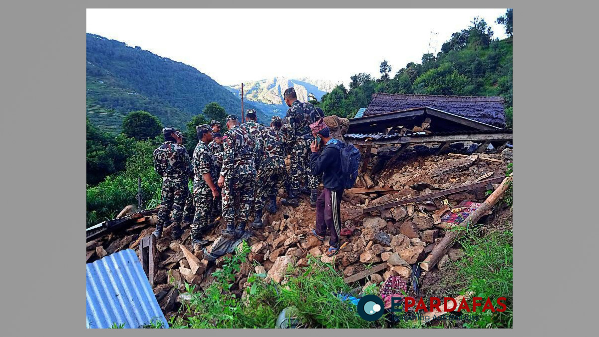 Landslide in Shailung Kills Six, Leaves Four Missing; Bridge Washed Away