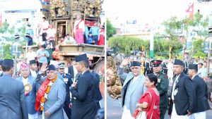 President Ramchandra Paudel Observes Bhoto Jatra Festival