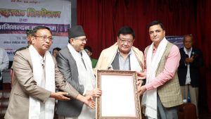 Taplejung Concern Centre Kathmandu Felicitates Dr. Sanduk Ruit for Contributions to Eye Treatment