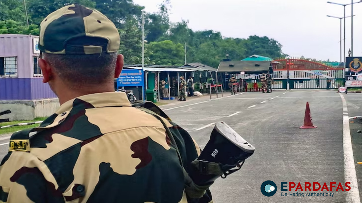 Hundreds of Hindus Gather at Bangladesh-India Border After Ouster of Prime Minister Sheikh Hasina