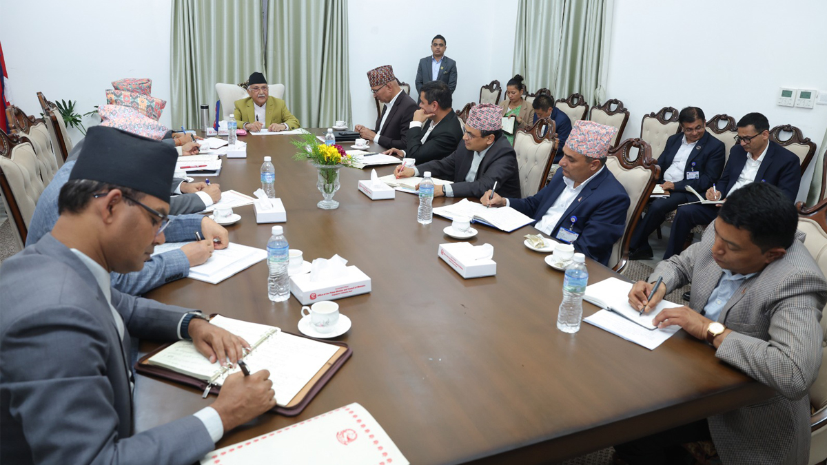 PM Oli asks bodies concerned for easy treatment service