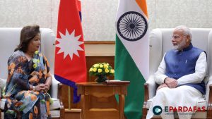 Foreign Minister Deuba Seeks Meeting with Indian PM Modi for Sagarmatha Sambad Invitation