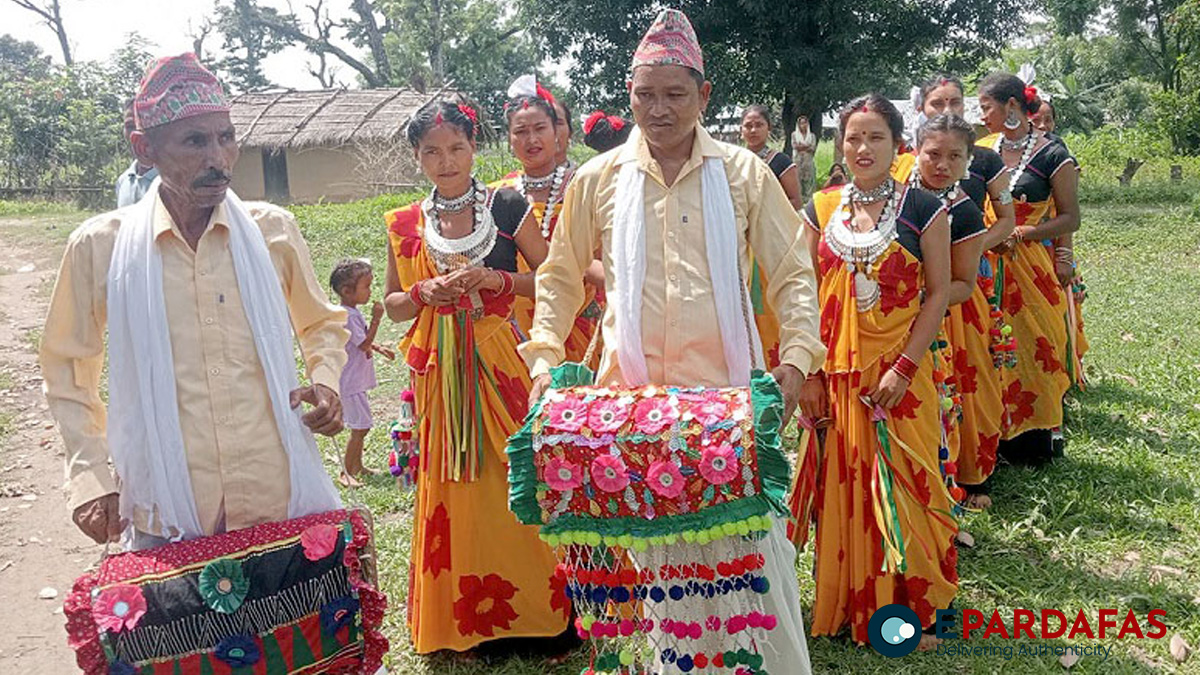 Dagaura Chaudhary Community Celebrates Atwari Festival with Great Fervor in Western Terai