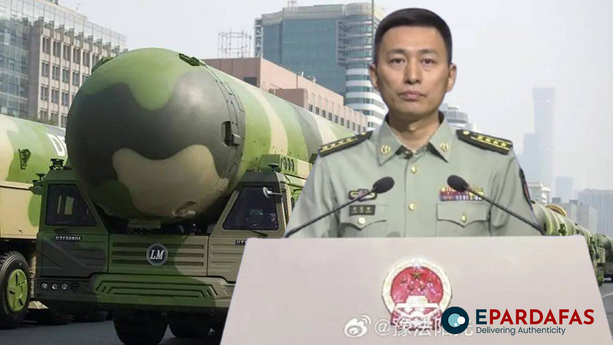 China Confirms Successful ICBM Launch into Pacific, Raising International Concerns