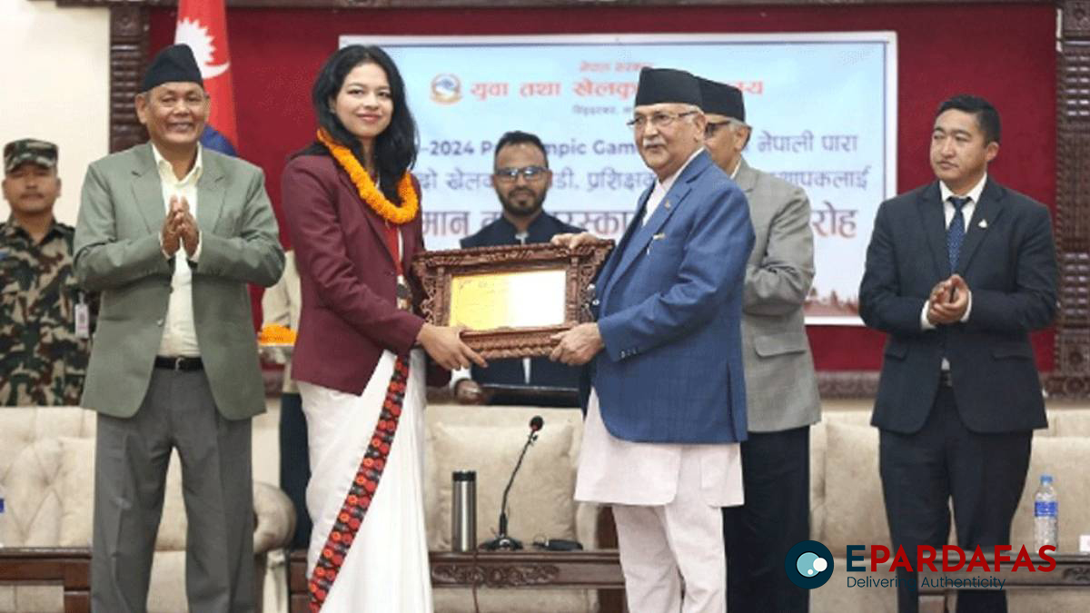 Government Honors Olympic 2024 Medalist Palesha with Cash Prize of Rs 6.5 Million