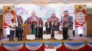 Book ‘Bishwamanch Ma Narendra Modi’ Launched at Kalinga Literary Festival