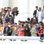 President Paudel Attends Indra Jatra Festival at Basantapur Durbar Square