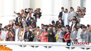 President Paudel Attends Indra Jatra Festival at Basantapur Durbar Square