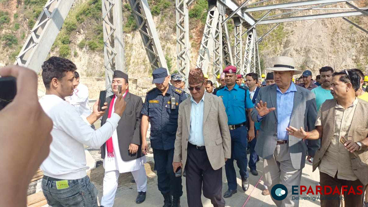 Federal Ministers Assess Flood Damage in Sindhuli, Plans for Reconstruction Underway