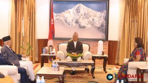 Prime Minister Oli Briefs President Paudel on UN General Assembly Participation