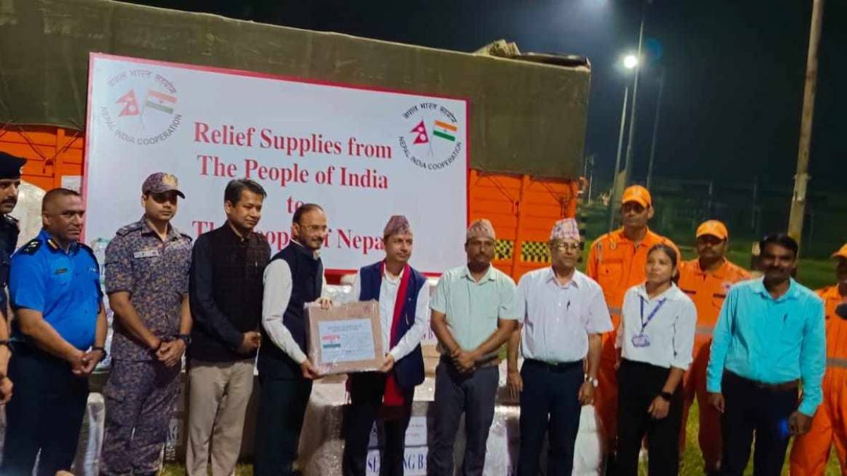 India Provides Emergency Relief for Flood and Landslide Victims in Nepal