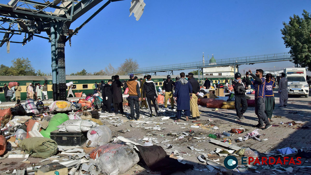 Explosion at Railway Station in Pakistan’s Balochistan Province Claims 17 Lives, Injures Dozens