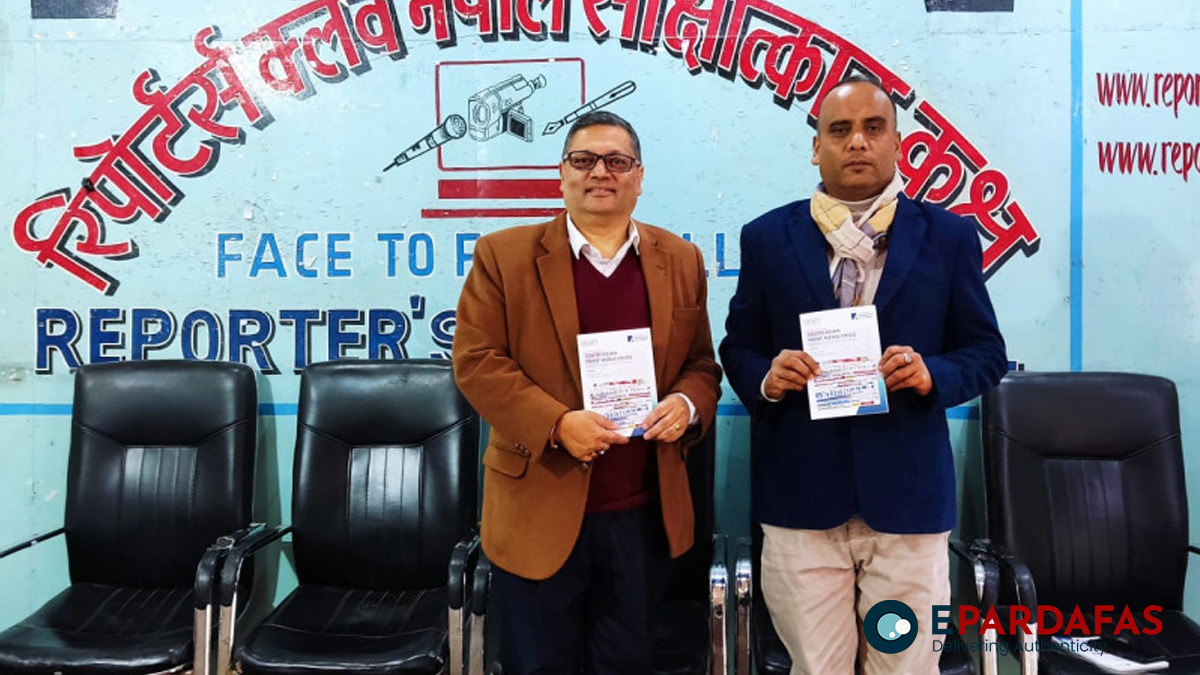 Book on South Asian Print Media Crisis Launched in Kathmandu