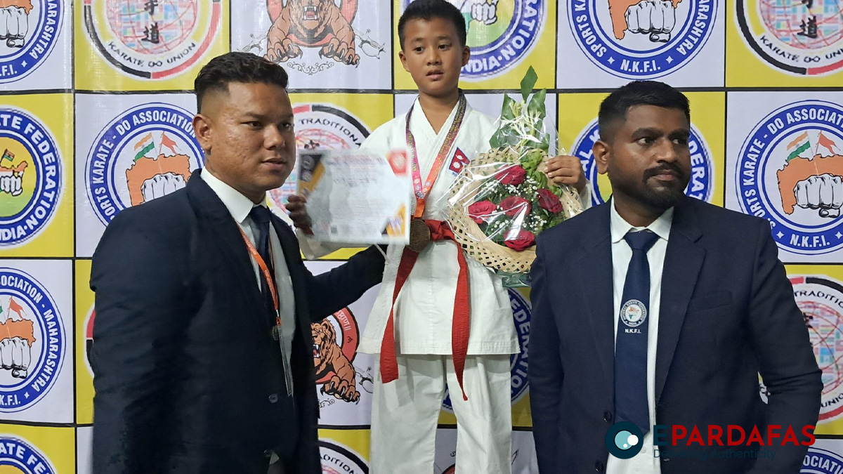 Nepal Wins First Gold in International Open Karate Championship