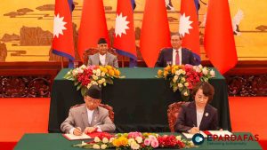 Nepal and China Sign MoU for Cooperation Across Nine Key Areas