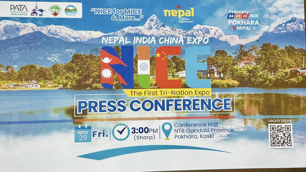 Nepal India China Expo (NICE-2025) to Be Held in Pokhara