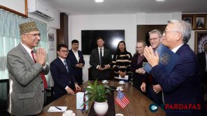 Finance Minister Paudel and US Assistant Secretary of State Lu Discuss Economic Cooperation