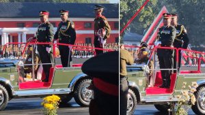 COAS Sigdel Reviews Officer Cadets’ Passing Out Parade at Indian Military Academy