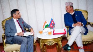 Indian Additional Secretary Munu Mahawar Discusses Nepal-India Energy Cooperation with Energy Minister Khadka