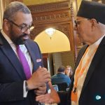 Nepali Congress Leader Dr. Shekhar Koirala Meets Former UK Foreign Secretary James Cleverly