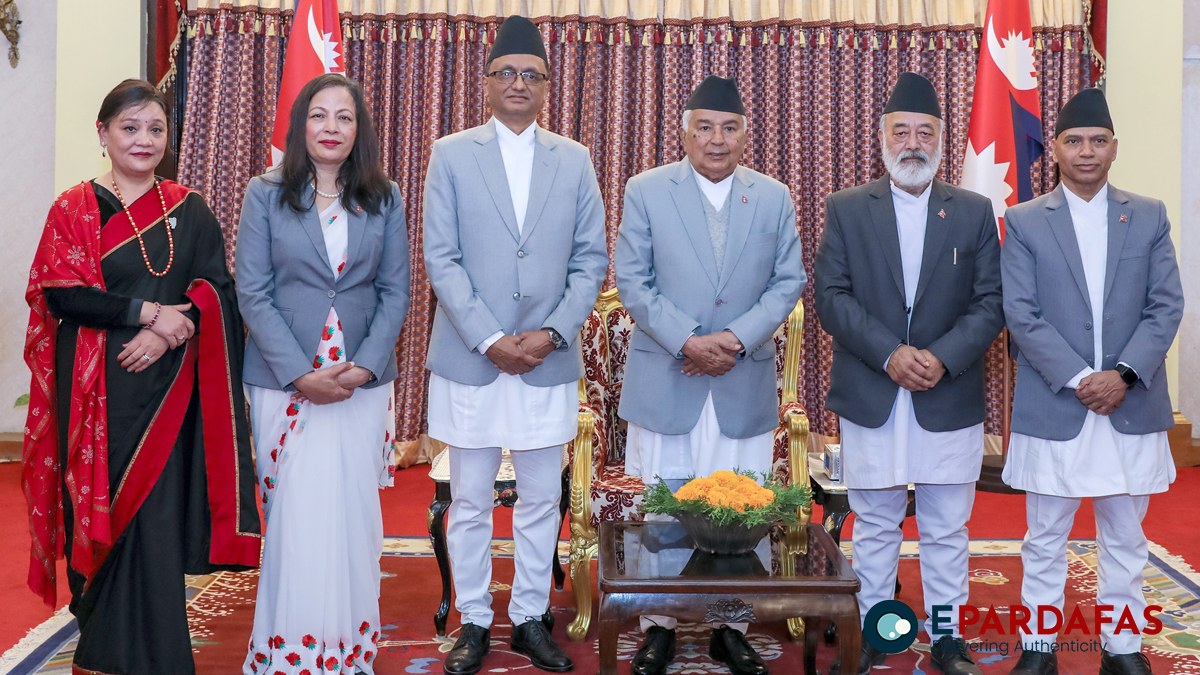 Newly Appointed Ambassadors Sworn In