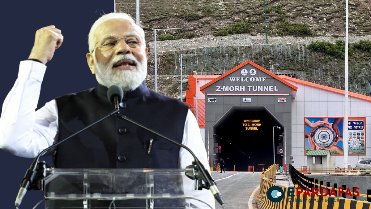 Indian PM Modi Inaugurates Strategic Tunnel Enhancing Connectivity to China Border