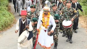 Nepali Army Embarks on Gorakha-Kathmandu Trek to Promote Historic Unification Route