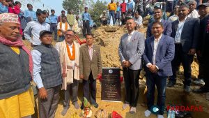 Foundation Stone Laid for India-Assisted School Building in Inaruwa